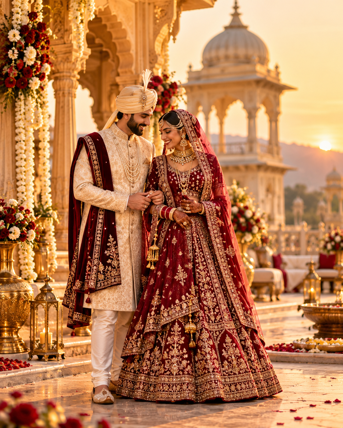 Indian wedding celebration